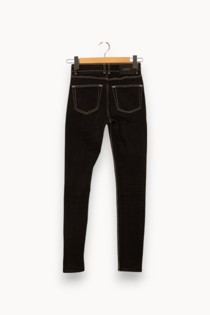 Jean Noir - Taille S/36 de la marque Claudie Pierlot | PARAD45322 - Vendu par Paradigme - Image 4