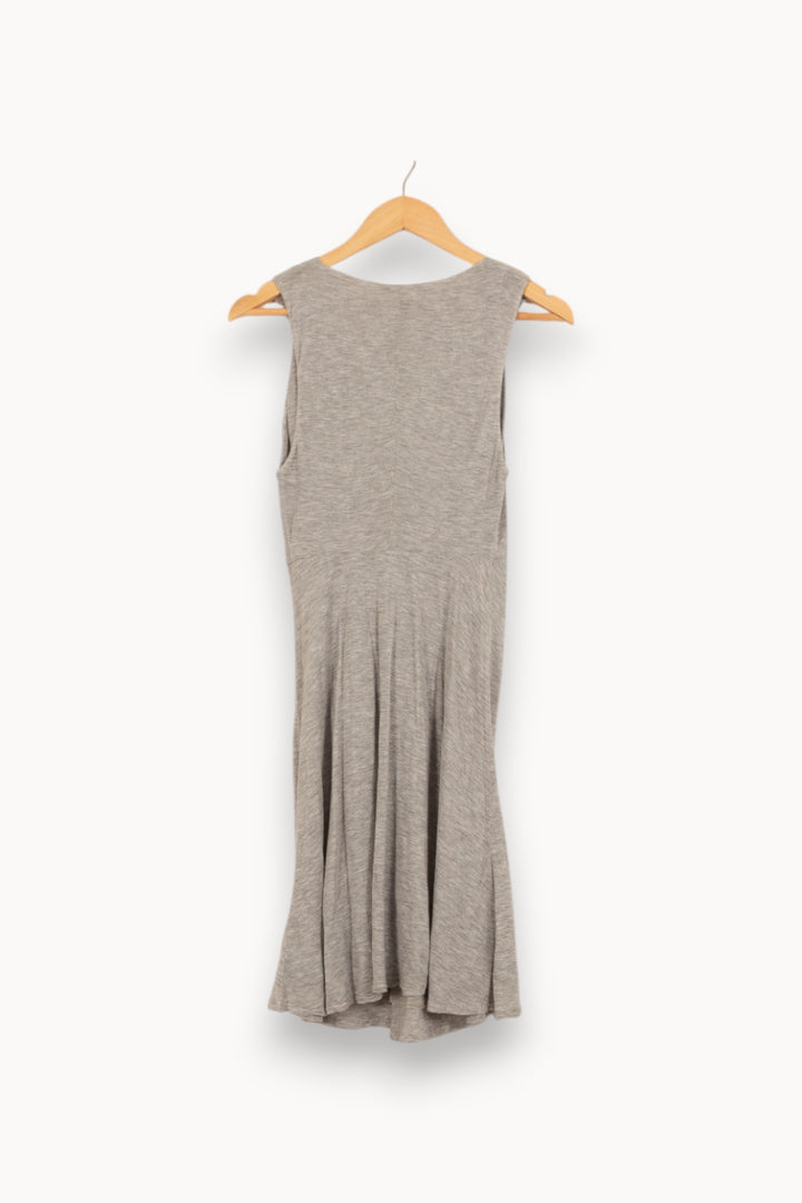 Robe Midi Grise - Taille S/36 de la marque Vanessa Bruno | PARAD45324 - Vendu par Paradigme - Image 4