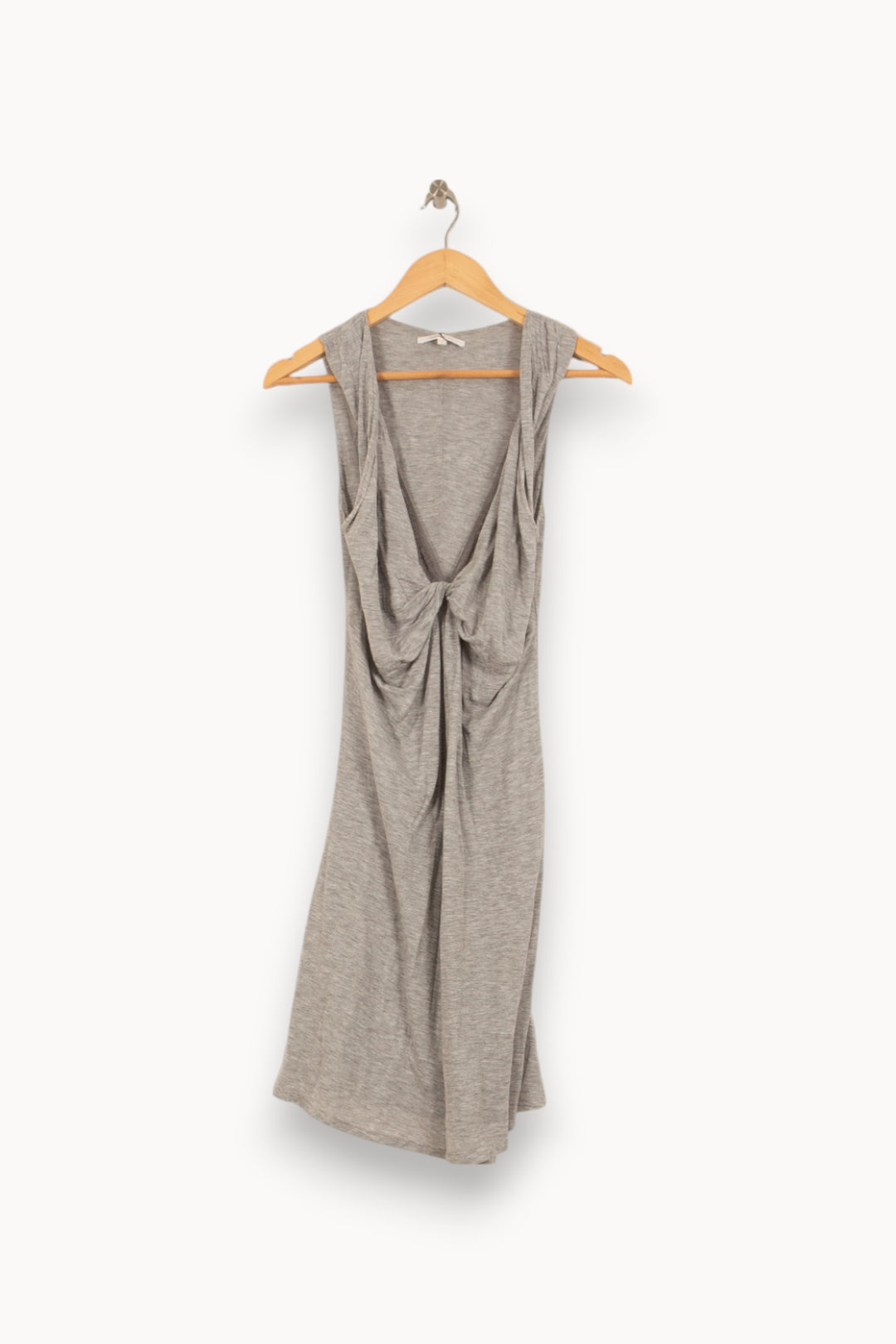 Robe Midi Grise - Taille S/36 de la marque Vanessa Bruno | PARAD45324 - Vendu par Paradigme - Image 2