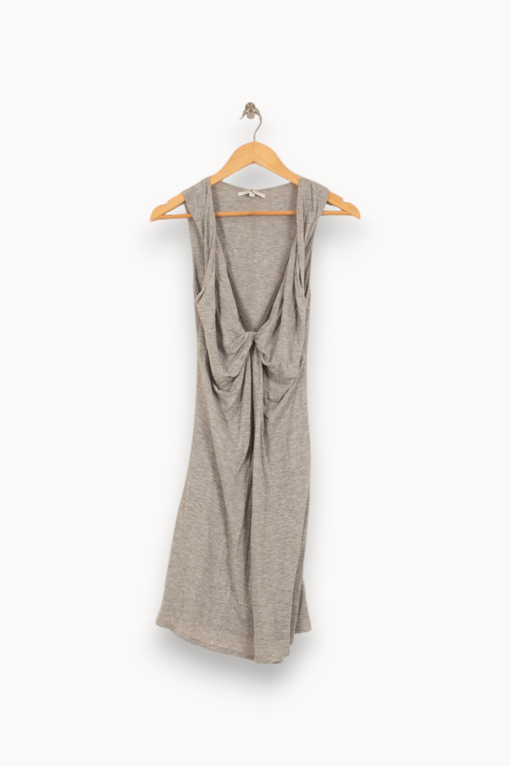 Robe Midi Grise - Taille S/36 de la marque Vanessa Bruno | PARAD45324 - Vendu par Paradigme - Image 2