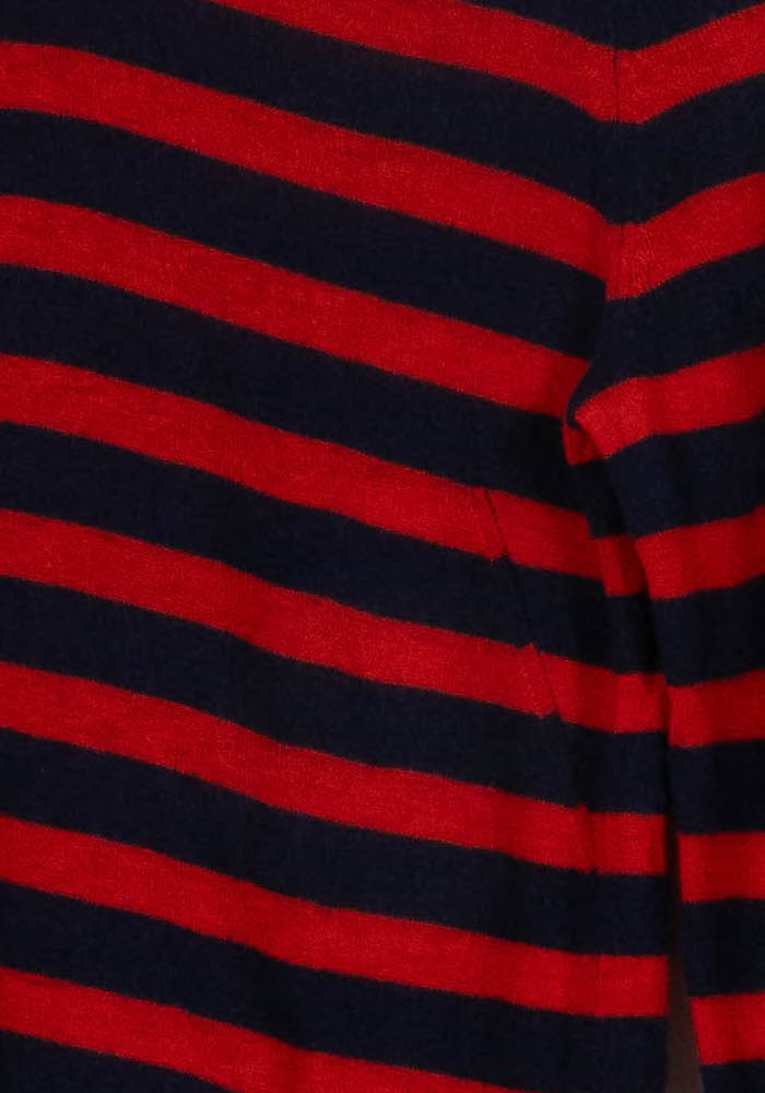 Pull Rayé Bleu Marine et Rouge - Taille L/40 de la marque Zadig&Voltaire | PARAD45332 - Vendu par Paradigme - Image 3