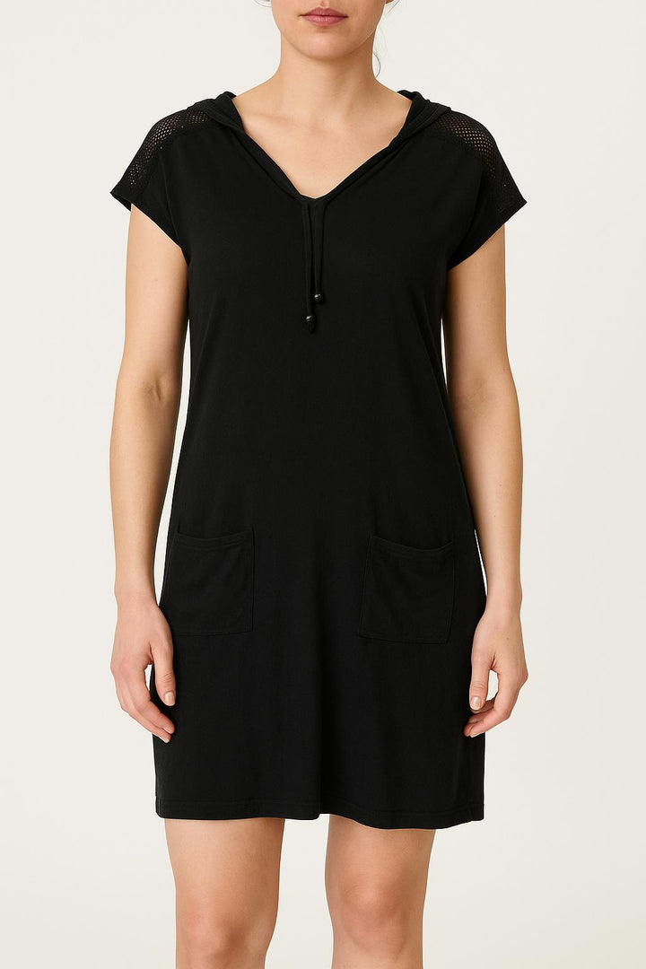 Robe Courte Noire - Taille M/38 de la marque IKKS | PARAD45333 - Vendu par Paradigme - Image 1