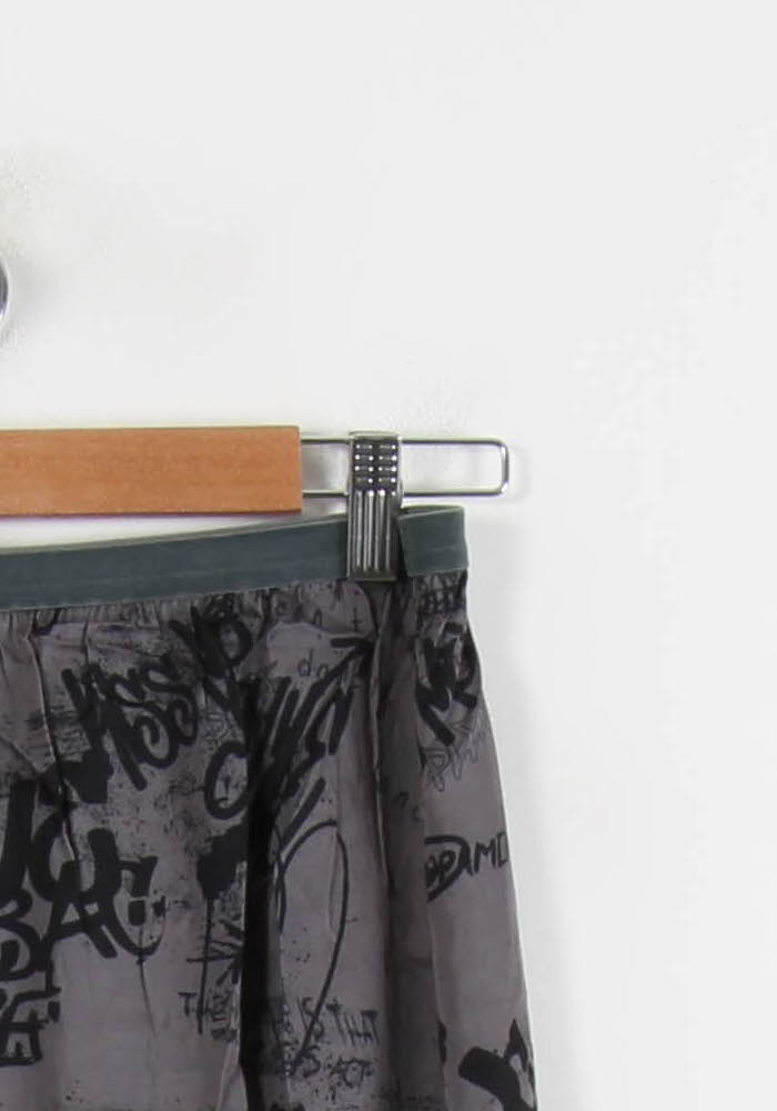 Jupe Longue Grise et Noire - Taille S/36 de la marque Notshy Cashmere | PARAD45334 - Vendu par Paradigme - Image 3