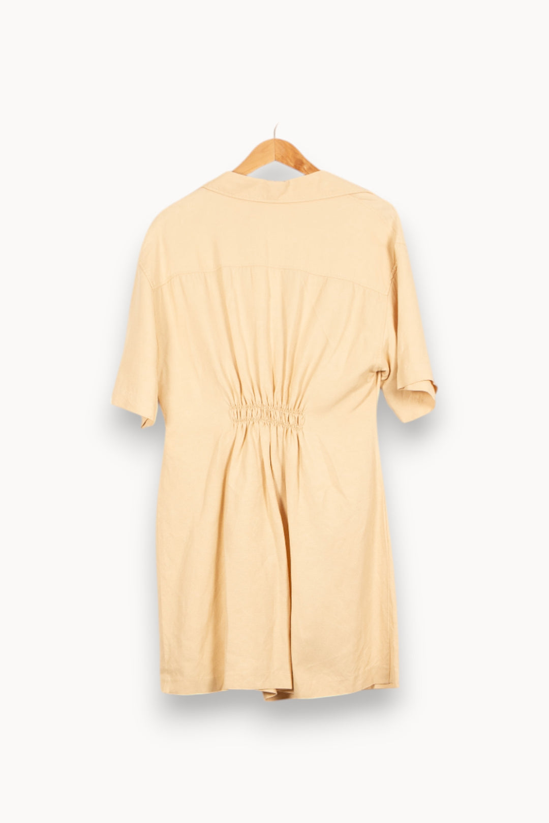 Robe Chemise Beige - Taille L/40 de la marque Sandro | PARAD45335 - Vendu par Paradigme - Image 4