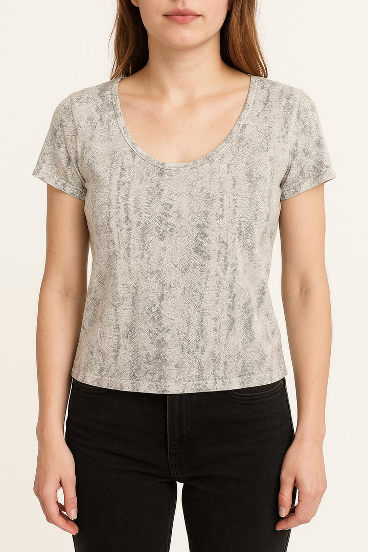 T-shirt Gris - Taille S/36 de la marque The Kooples - Sport | PARAD45342 - Vendu par Paradigme - Image 1