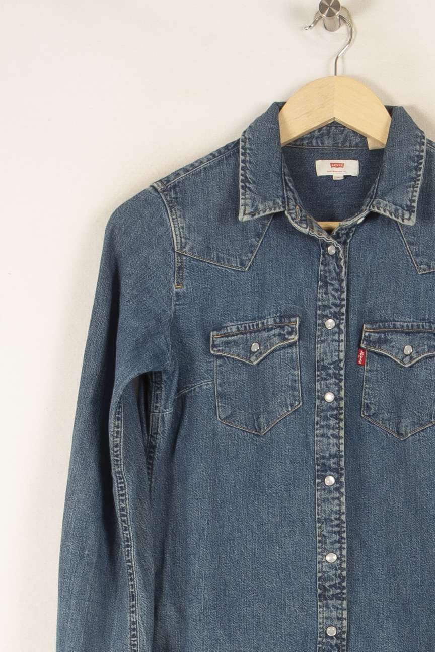 Robe en jean bleue - Taille XS/34 de la marque Levi's | PARAD45345 - Vendu par Paradigme - Image 2