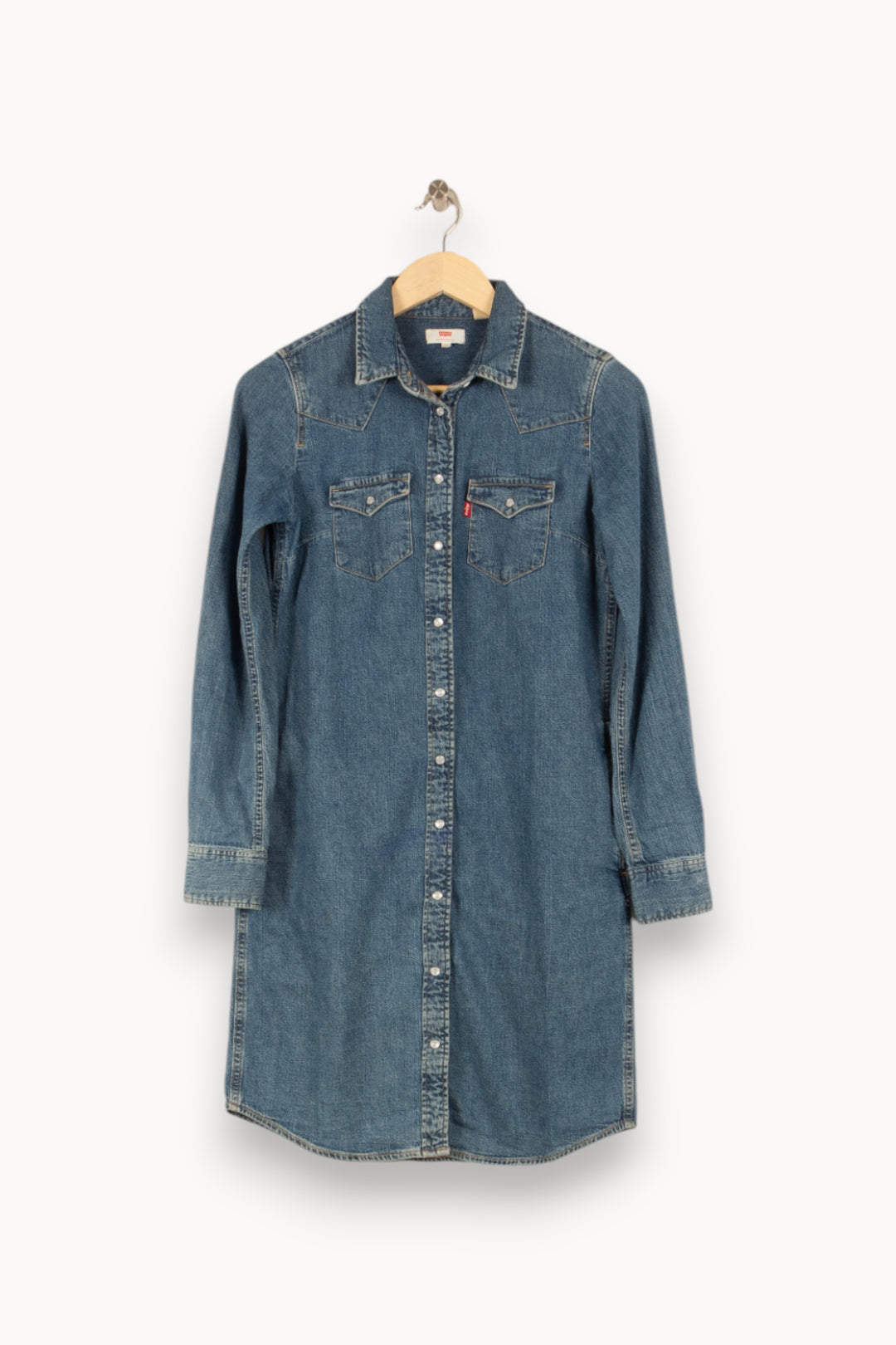 Robe en jean bleue - Taille XS/34 de la marque Levi's | PARAD45345 - Vendu par Paradigme - Image 1