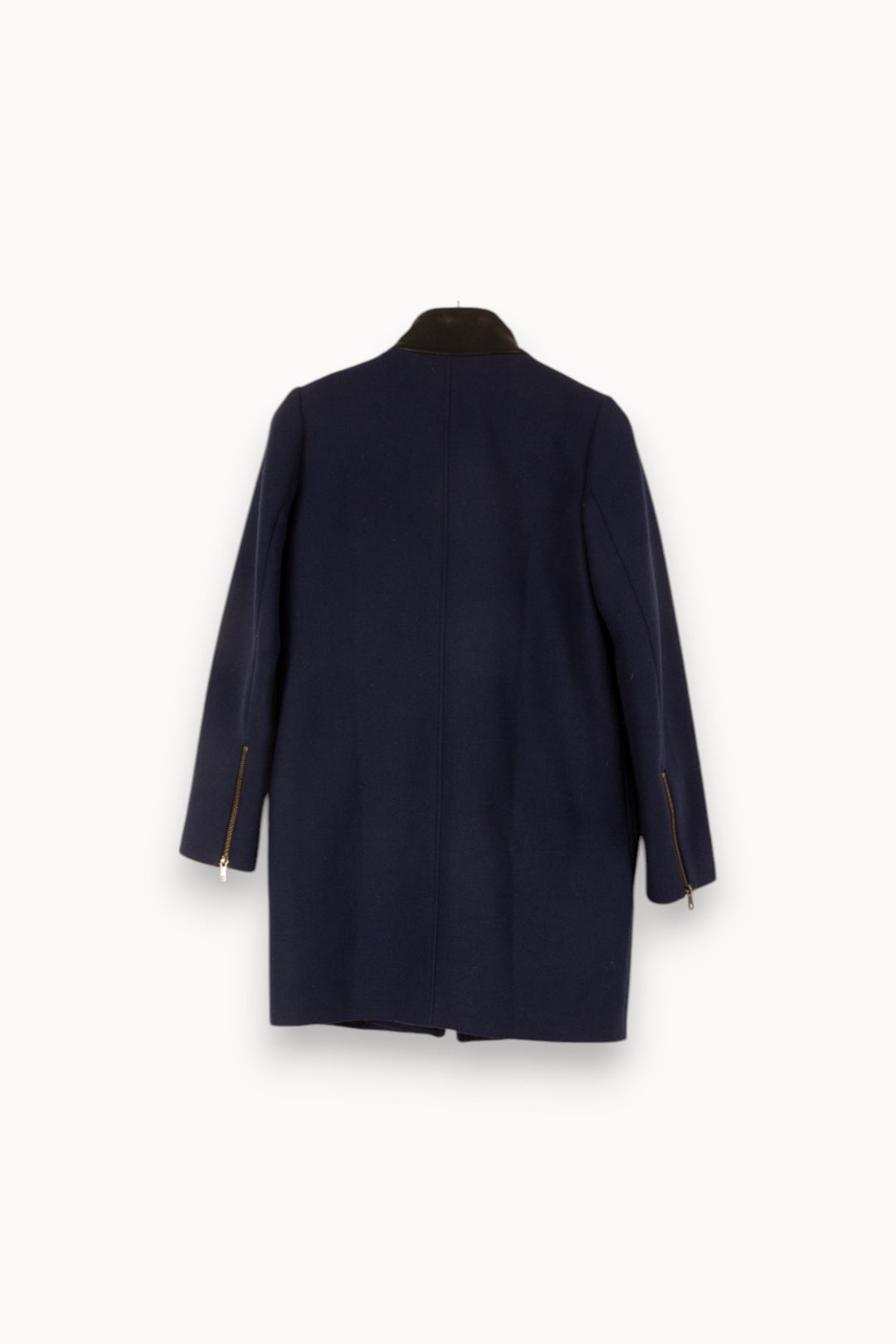 Manteau bleu foncé - Taille S/36 de la marque Maison 123 | PARAD45347 - Vendu par Paradigme - Image 3