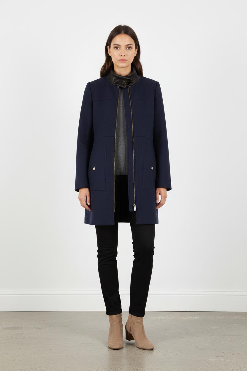 Manteau bleu foncé - Taille S/36