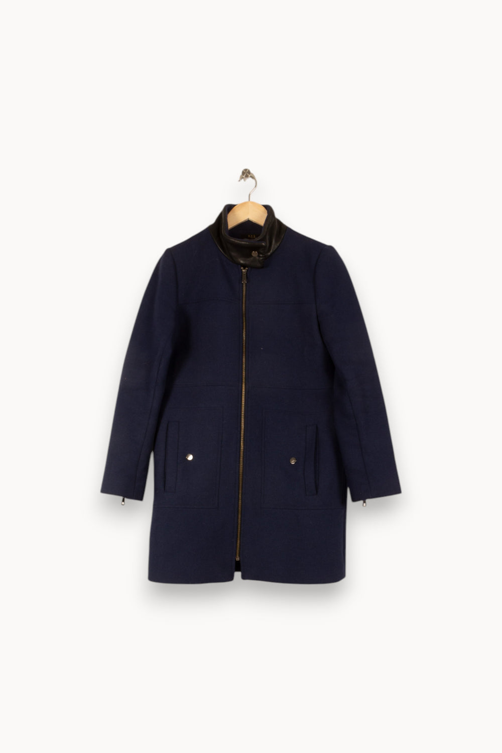 Manteau bleu foncé - Taille S/36 de la marque Maison 123 | PARAD45347 - Vendu par Paradigme - Image 1