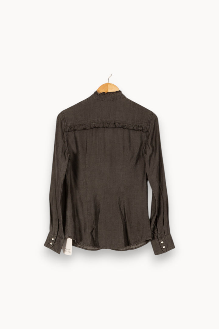 Chemise grise - Taille S/36 de la marque One Step | PARAD45350 - Vendu par Paradigme - Image 3