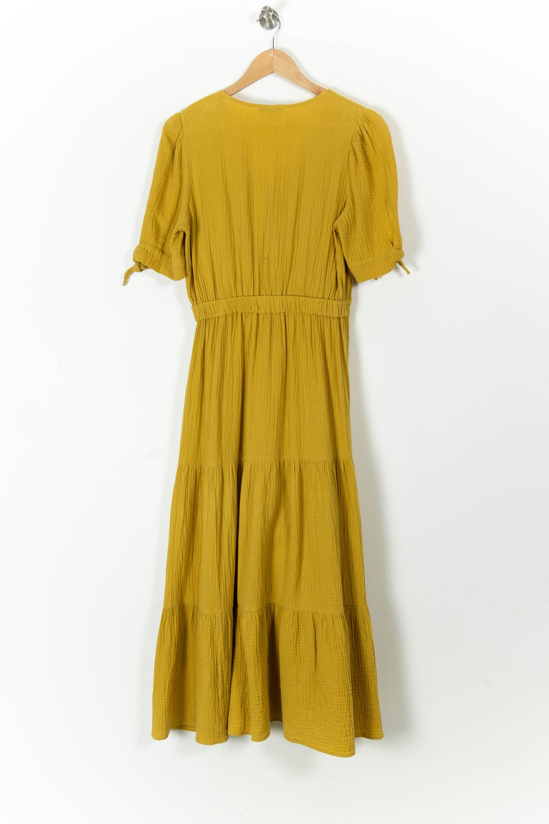 Robe longue jaune - Taille S/36 de la marque FRNCH | PARAD45378 - Vendu par Paradigme - Image 4