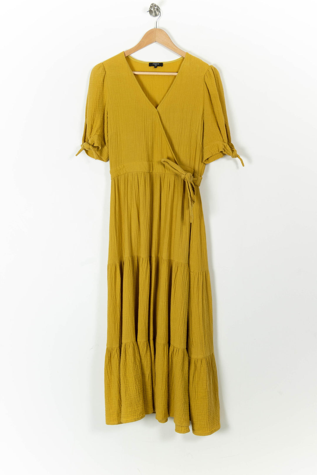 Robe longue jaune - Taille S/36 de la marque FRNCH | PARAD45378 - Vendu par Paradigme - Image 2