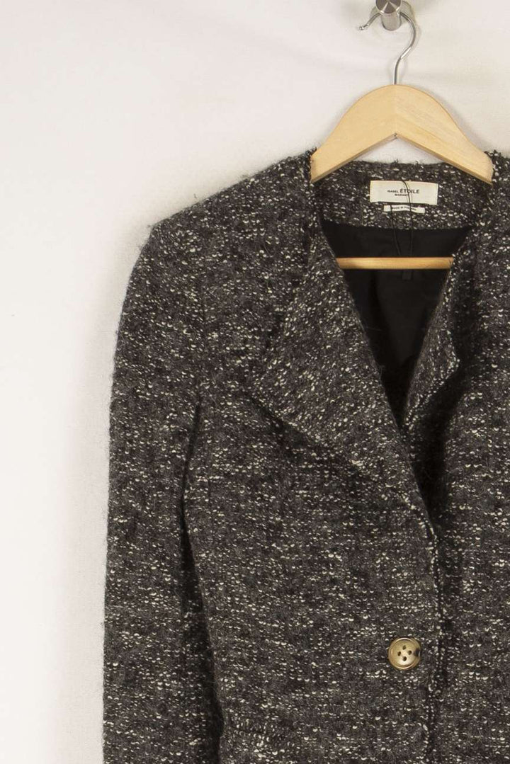 Veste grise - Taille M/38 de la marque Isabel Marant étoile | PARAD45388 - Vendu par Paradigme - Image 2
