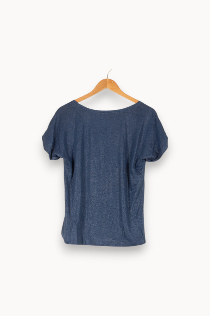 T-shirt bleu - Taille S/36 de la marque Marie Sixtine | PARAD45416 - Vendu par Paradigme - Image 3