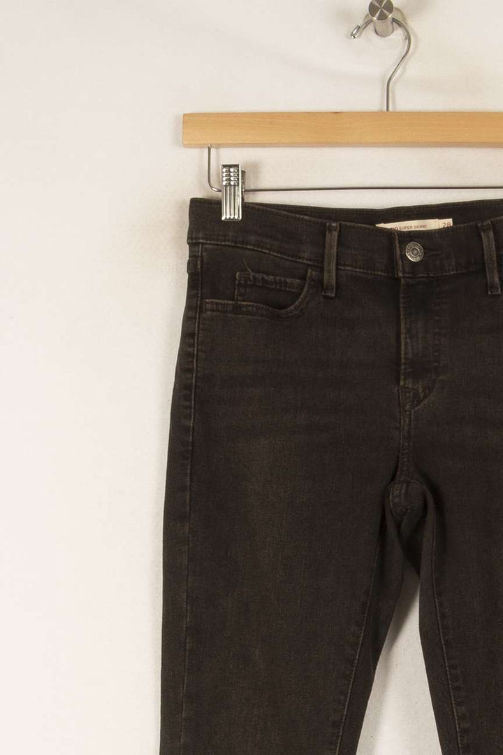 Jean noir/gris - Taille M/38 de la marque Levi's | PARAD45422 - Vendu par Paradigme - Image 2