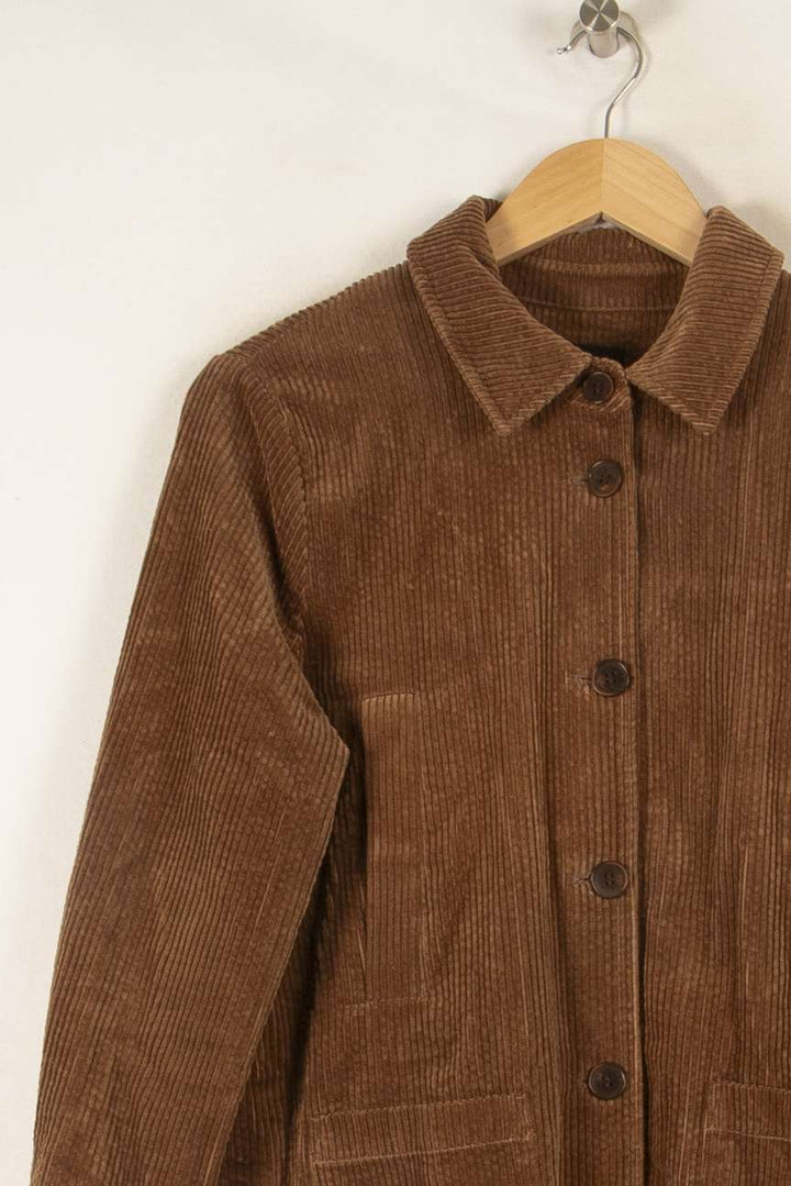 Veste côtelée marron - Taille S/36 de la marque Ekyog | PARAD45427 - Vendu par Paradigme - Image 2
