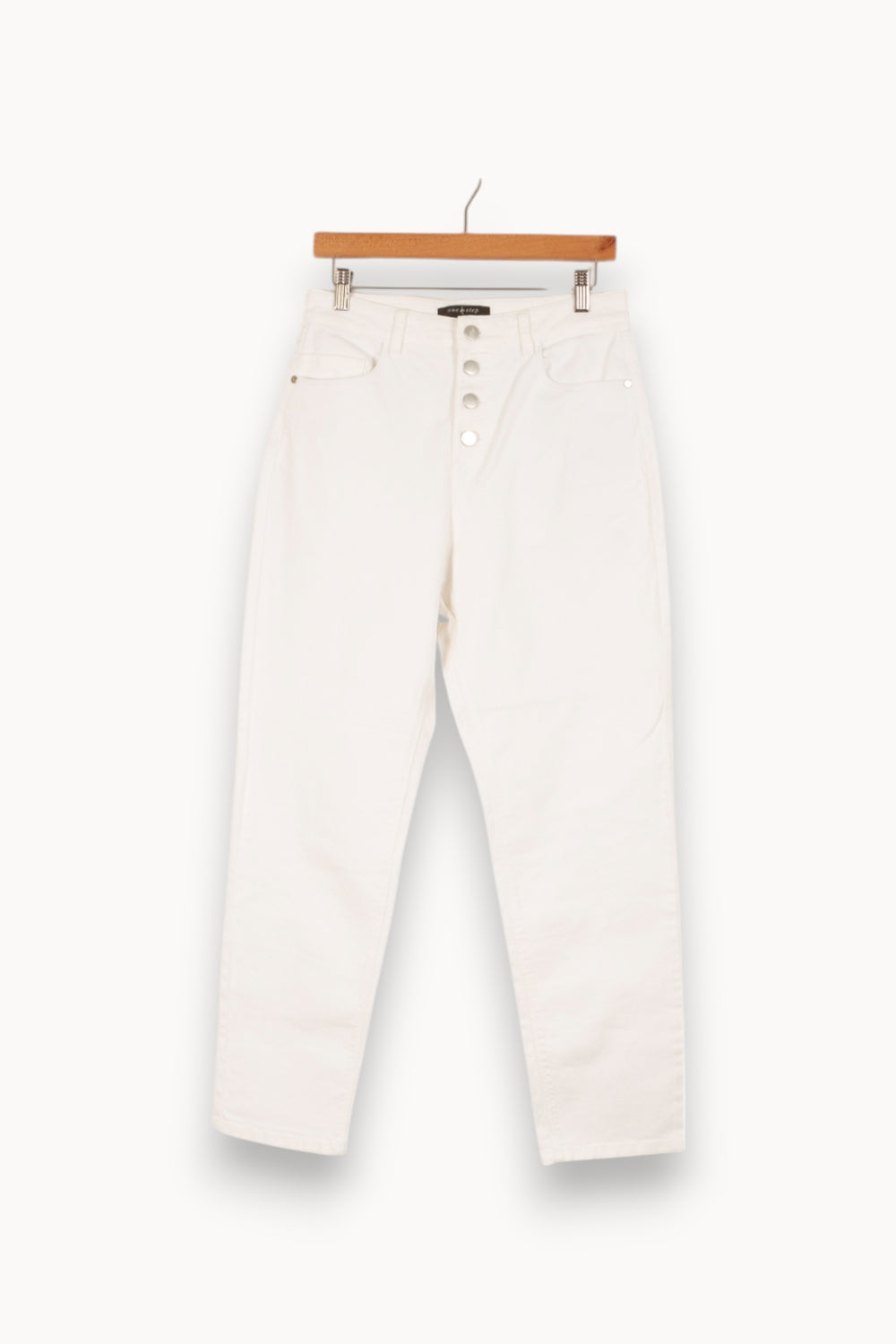 Jean blanc - Taille L/40 de la marque One Step | PARAD45444 - Vendu par Paradigme - Image 1