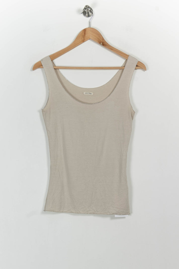 Débardeur beige - Taille Unique de la marque American Vintage | PARAD45457 - Vendu par Paradigme - Image 2