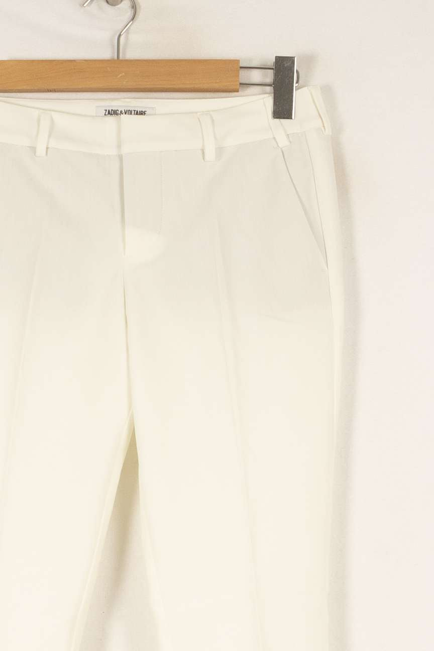 Pantalon blanc - Taille S/36 de la marque Zadig&Voltaire | PARAD45465 - Vendu par Paradigme - Image 2