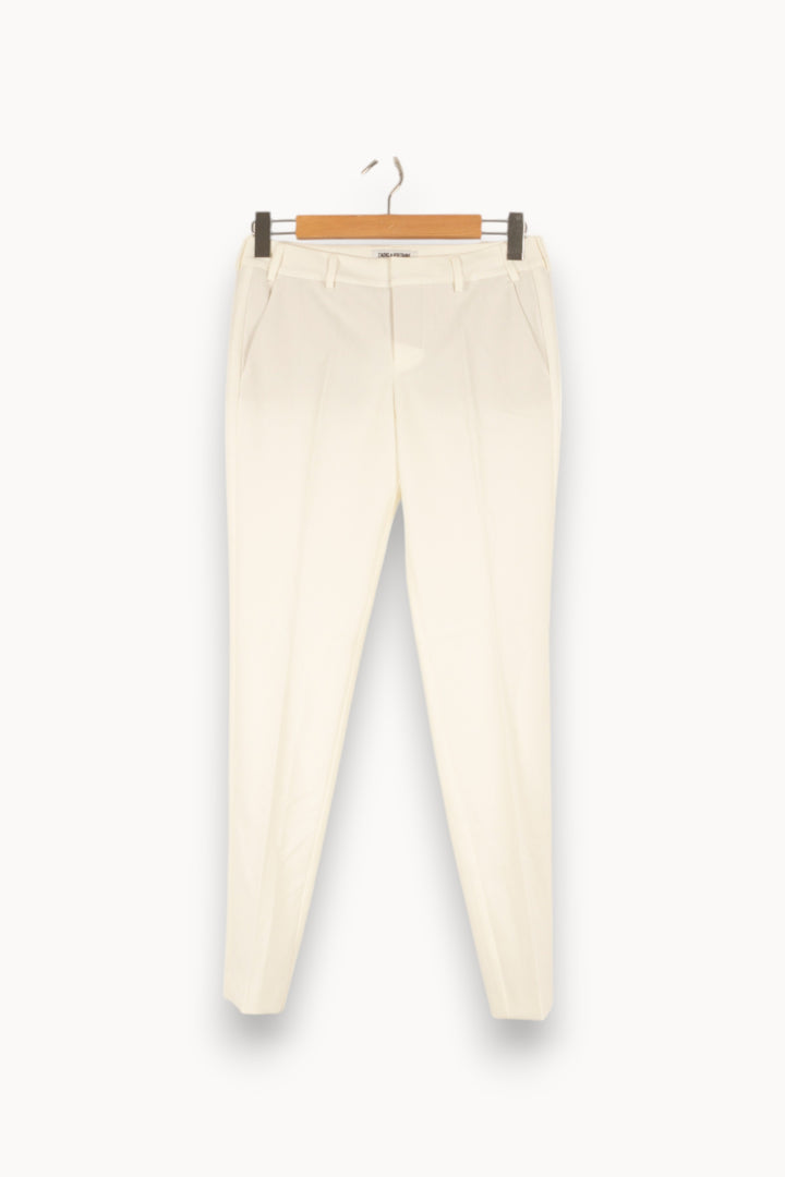 Pantalon blanc - Taille S/36 de la marque Zadig&Voltaire | PARAD45465 - Vendu par Paradigme - Image 1