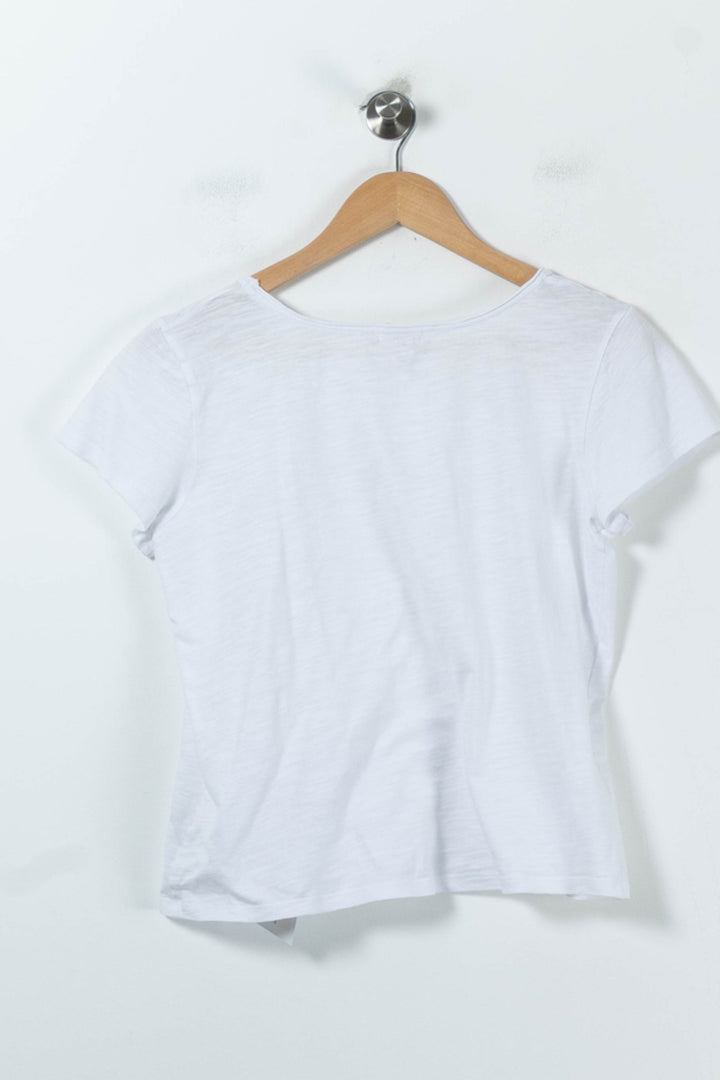 T-shirt blanc - Taille S/36 de la marque Marie Sixtine | PARAD45491 - Vendu par Paradigme - Image 4