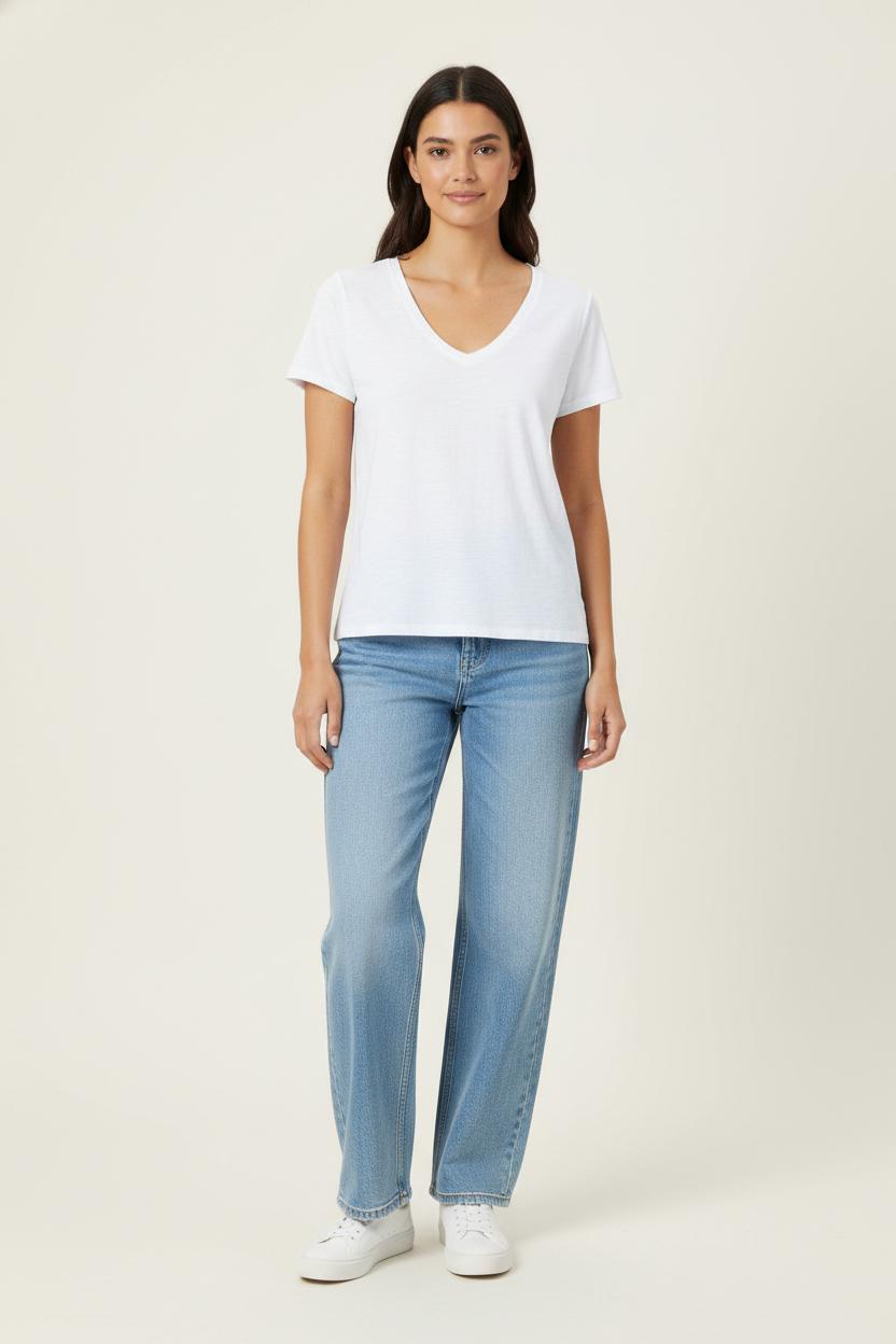 T-shirt blanc - Taille S/36 de la marque Marie Sixtine | PARAD45491 - Vendu par Paradigme - Image 1