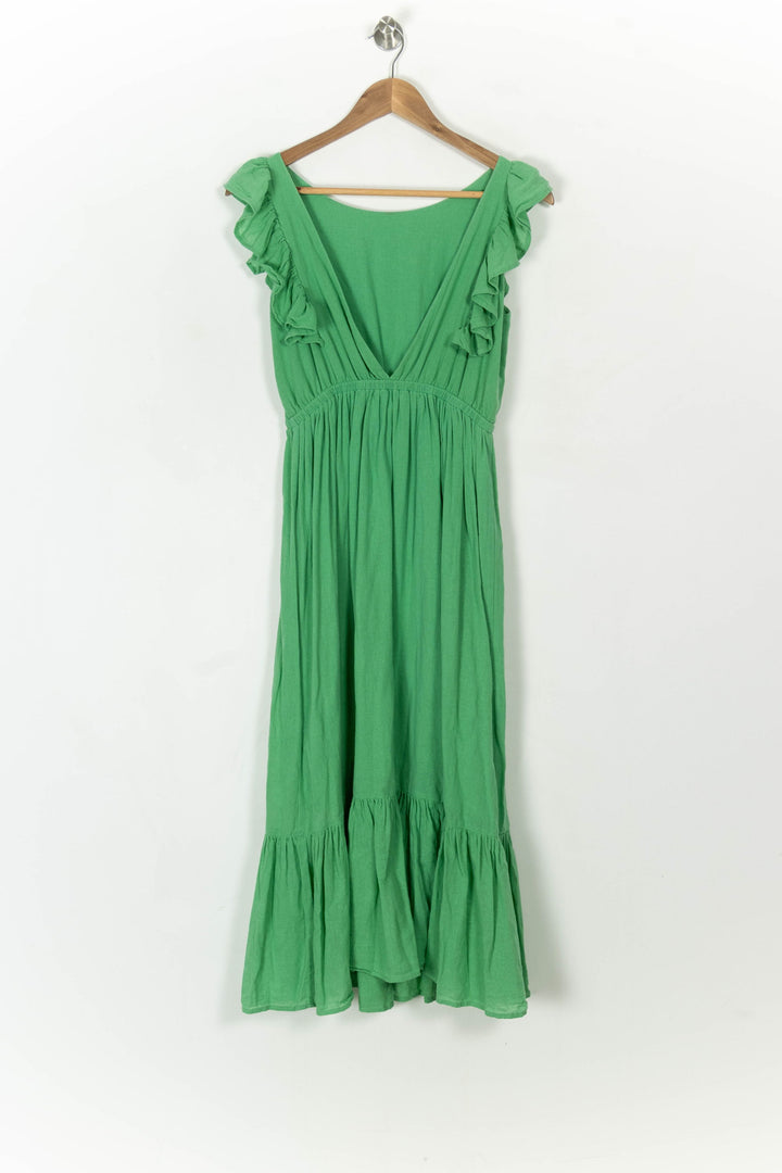 Robe verte - Taille XS/34 de la marque ba&amp;sh | PARAD45503 - Vendu par Paradigme - Image 5