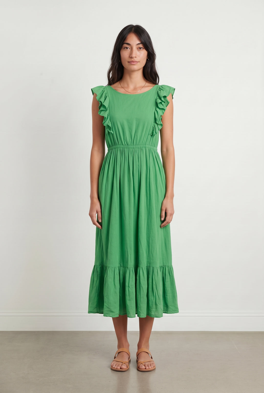 Robe verte - Taille XS/34 de la marque ba&amp;sh | PARAD45503 - Vendu par Paradigme - Image 1