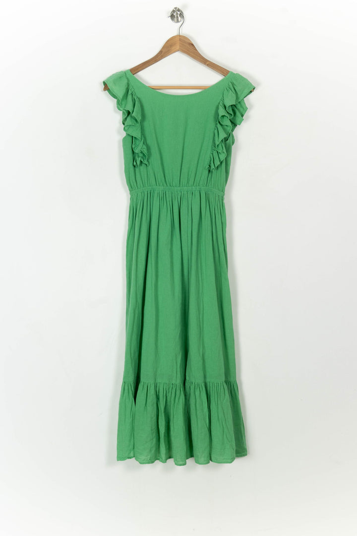 Robe verte - Taille XS/34 de la marque ba&amp;sh | PARAD45503 - Vendu par Paradigme - Image 2