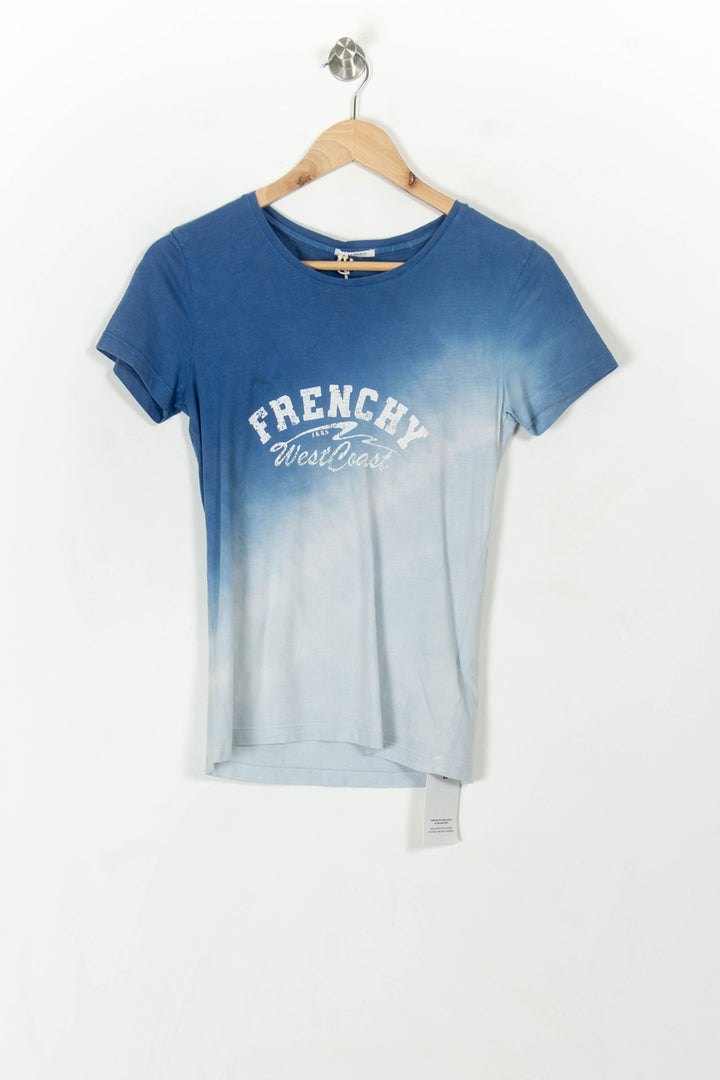 T-shirt bleu dégradé blanc - Taille XS/34 de la marque IKKS | PARAD45517 - Vendu par Paradigme - Image 2