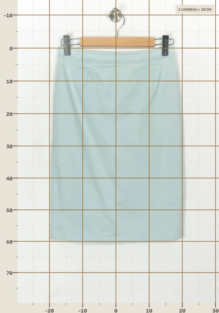 Jupe bleue claire - Taille S/36 de la marque Gerard Darel | PARAD45529 - Vendu par Paradigme - Image 4