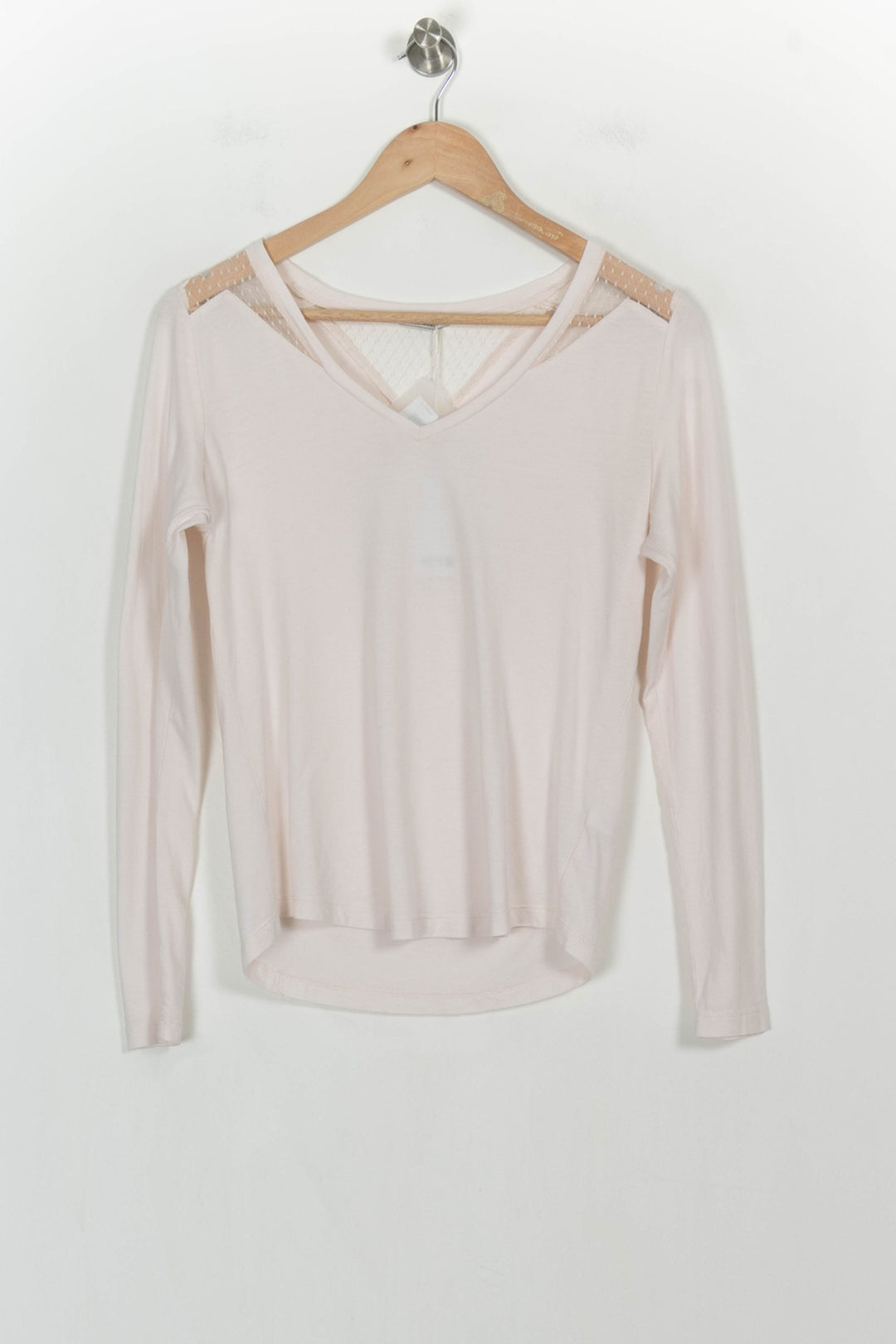 Blouse rose clair - Taille S/36 de la marque IKKS | PARAD45540 - Vendu par Paradigme - Image 2