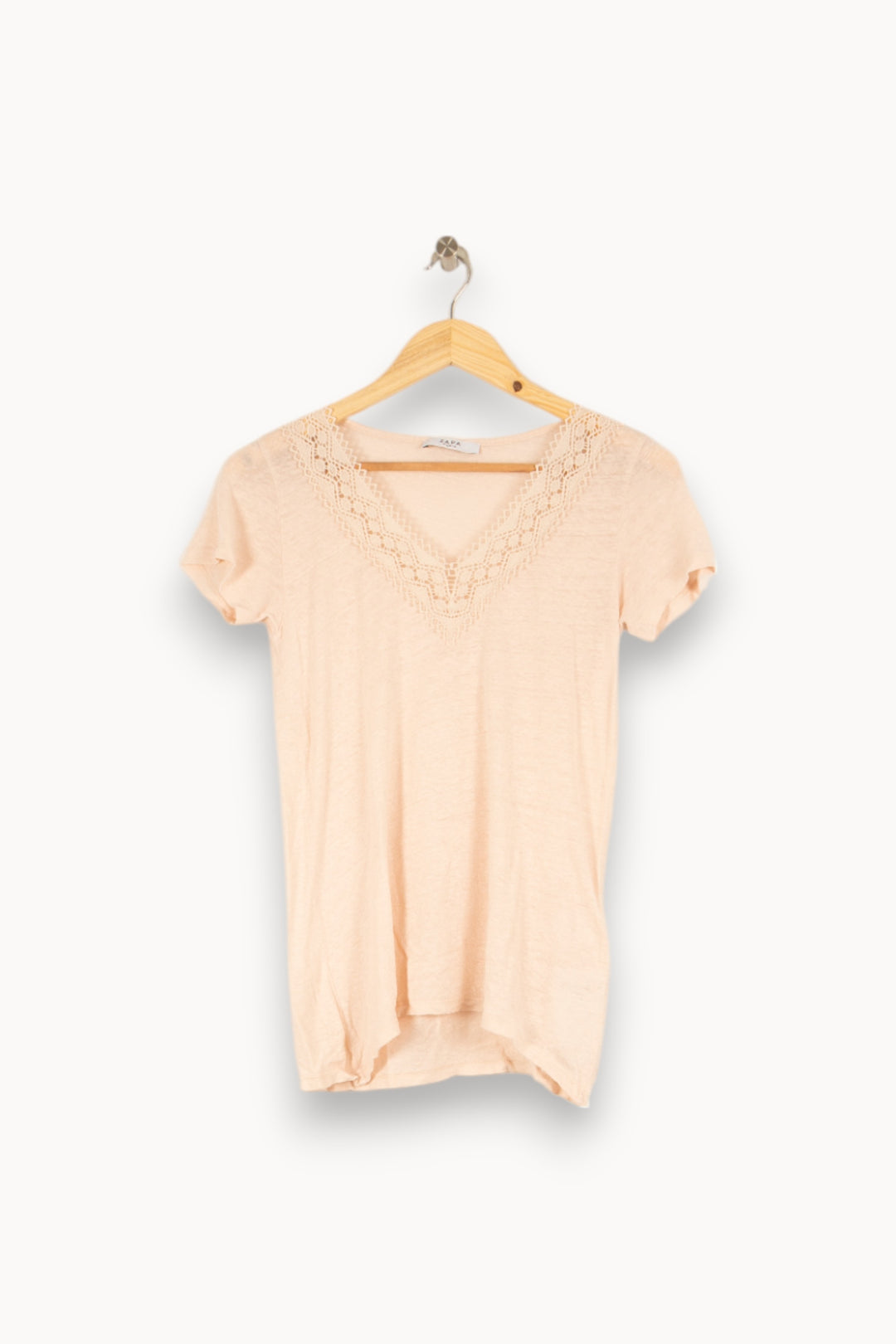 T-shirt rose - Taille XS/34 de la marque ZAPA | PARAD45543 - Vendu par Paradigme - Image 1