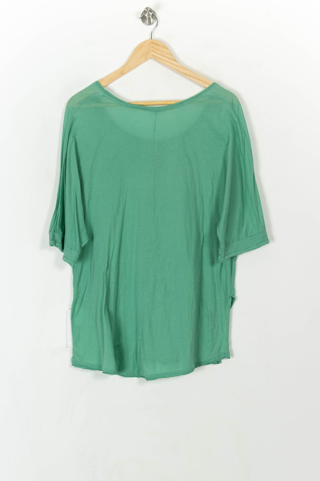 T-shirt vert - Taille Unique de la marque American Vintage | PARAD45547 - Vendu par Paradigme - Image 5
