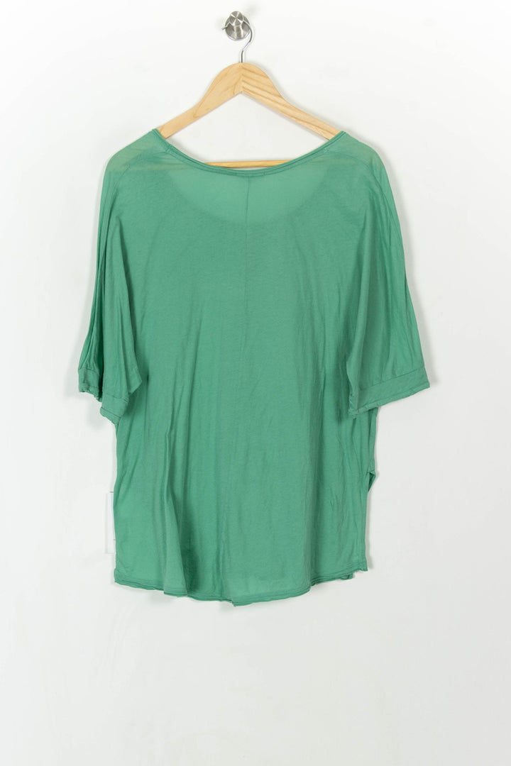 T-shirt vert - Taille Unique de la marque American Vintage | PARAD45547 - Vendu par Paradigme - Image 5