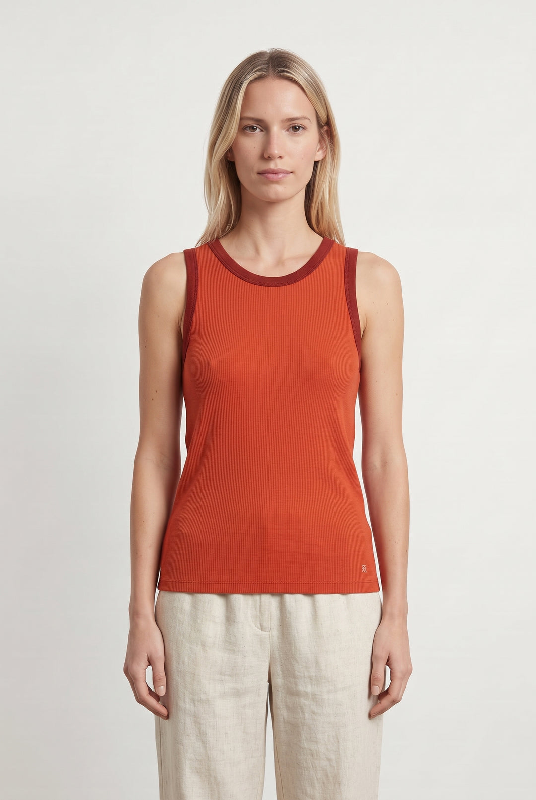 Débardeur rouge - Taille XS/34 de la marque Bellerose | PARAD45548 - Vendu par Paradigme - Image 1