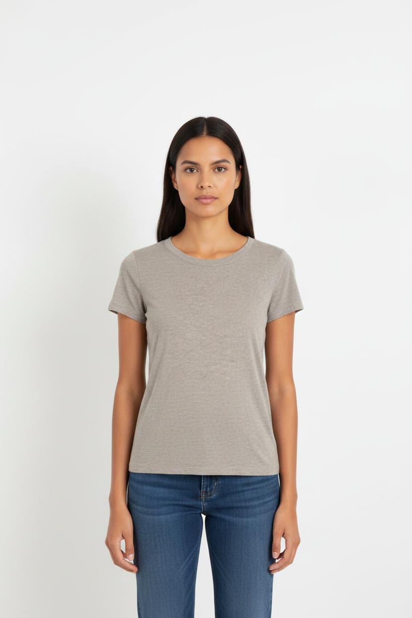 T-shirt gris - Taille XS/34