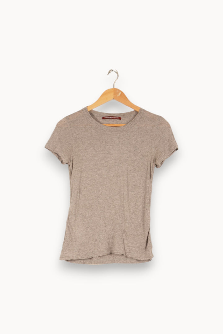 T-shirt gris - Taille XS/34 de la marque Comptoir des Cotonniers | PARAD45549 - Vendu par Paradigme - Image 1