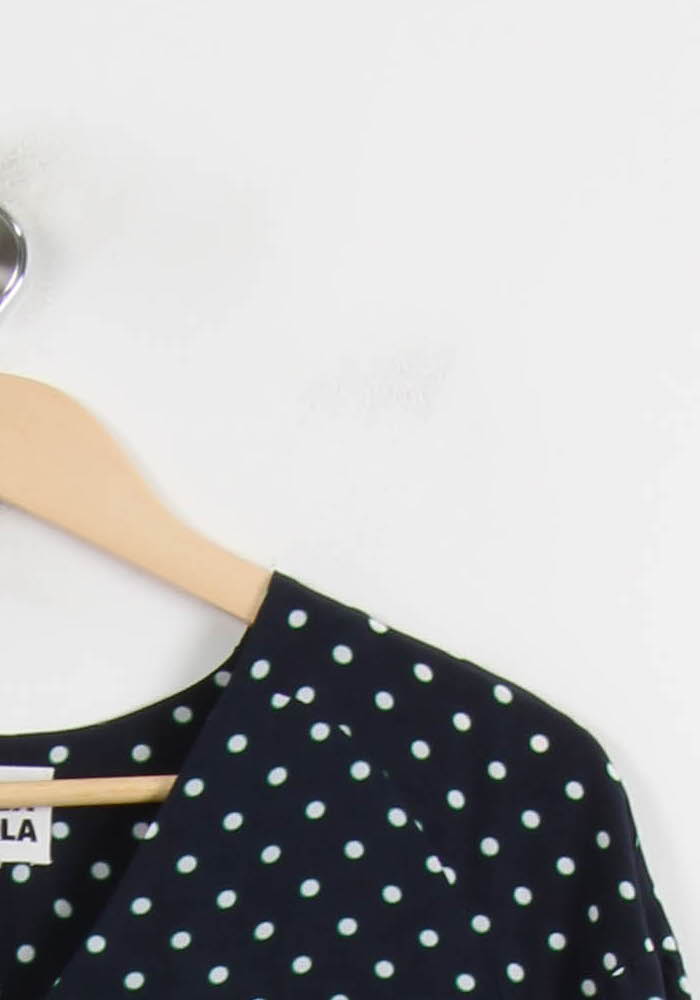Blouse bleue à motifs - Taille M/38 de la marque Bimba y Lola | PARAD45566 - Vendu par Paradigme - Image 3
