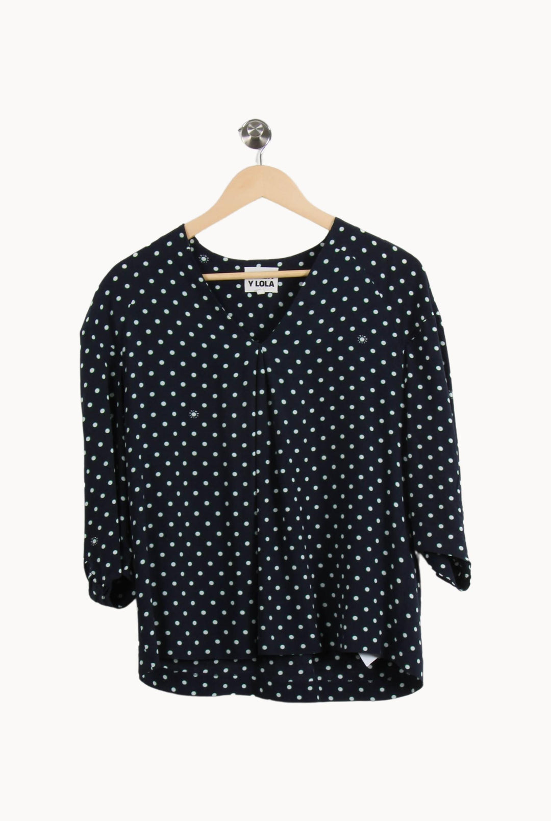 Blouse bleue à motifs - Taille M/38 de la marque Bimba y Lola | PARAD45566 - Vendu par Paradigme - Image 2