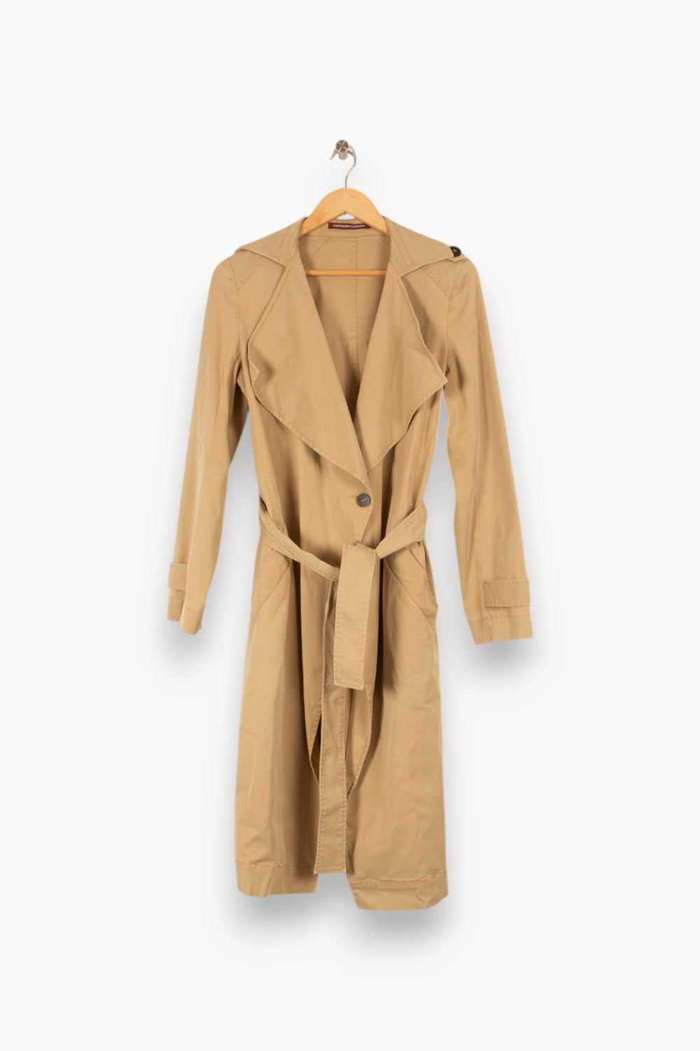 Manteau long beige - Taille M/38 de la marque Comptoir des Cotonniers | PARAD45574 - Vendu par Paradigme - Image 1