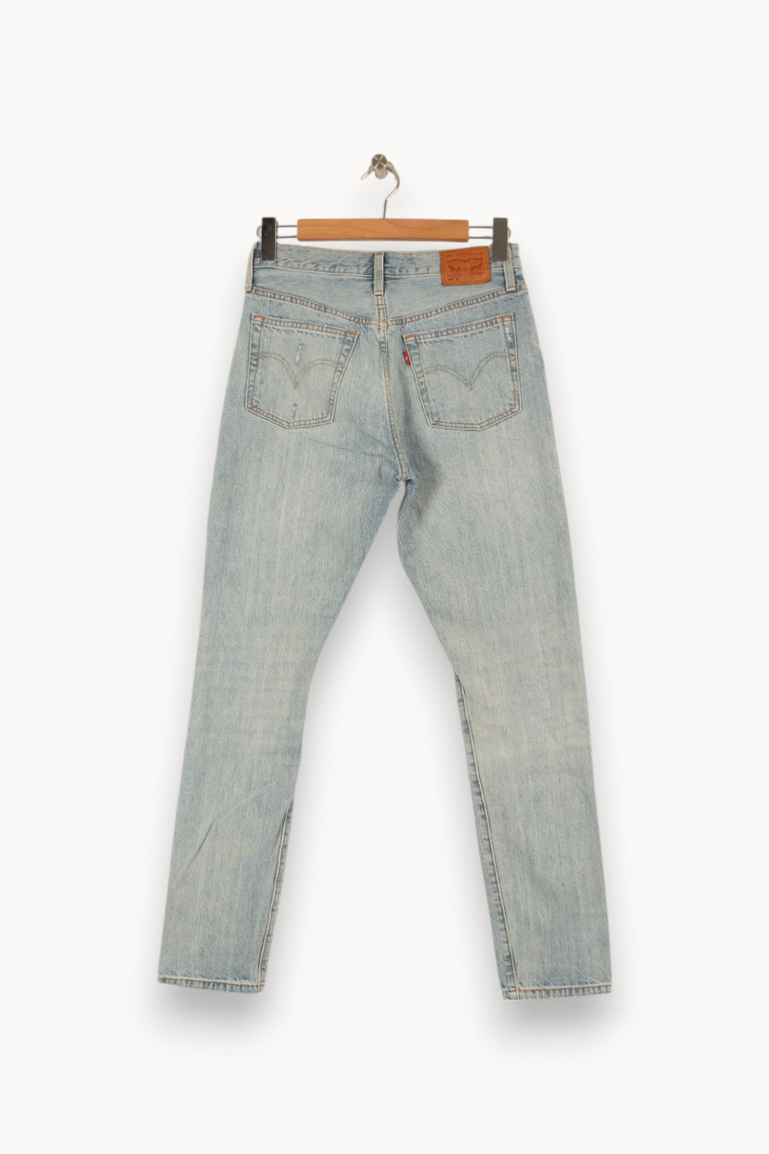Jean bleu troué - Taille M/38 de la marque Levi's | PARAD45580 - Vendu par Paradigme - Image 3