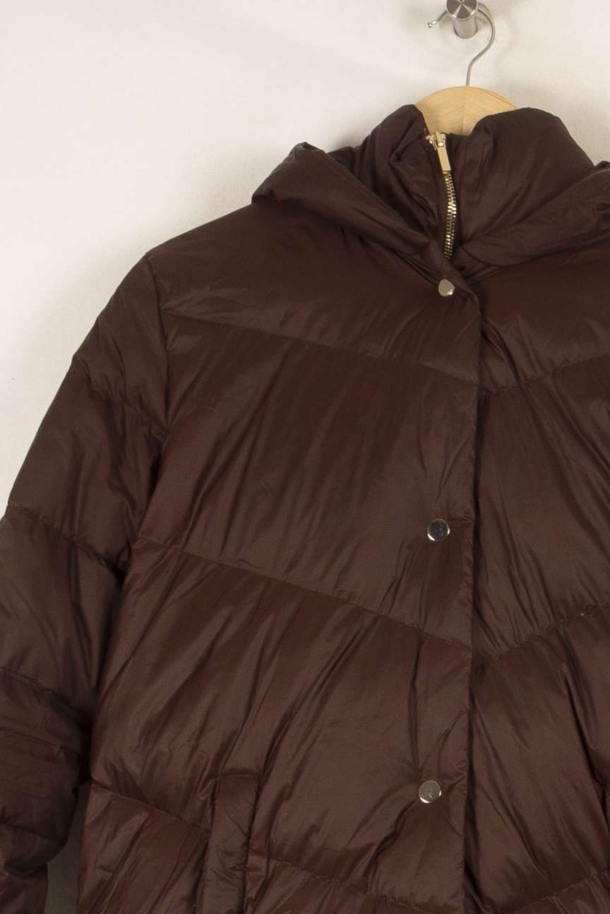 Doudoune marron - Taille M/38 de la marque Caroll | PARAD45586 - Vendu par Paradigme - Image 2