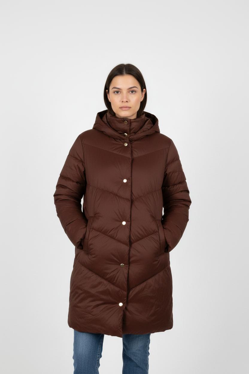 Doudoune marron - Taille M/38