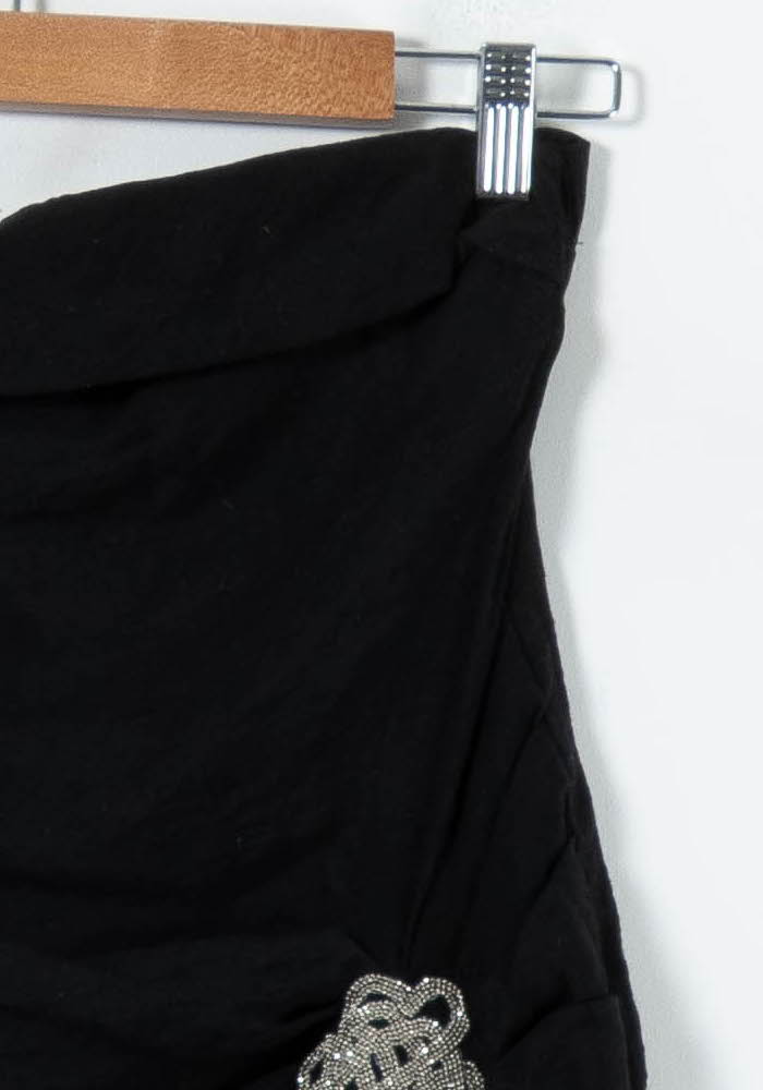 Robe noire avec détail - Taille L/40 de la marque Sandro | PARAD45590 - Vendu par Paradigme - Image 3