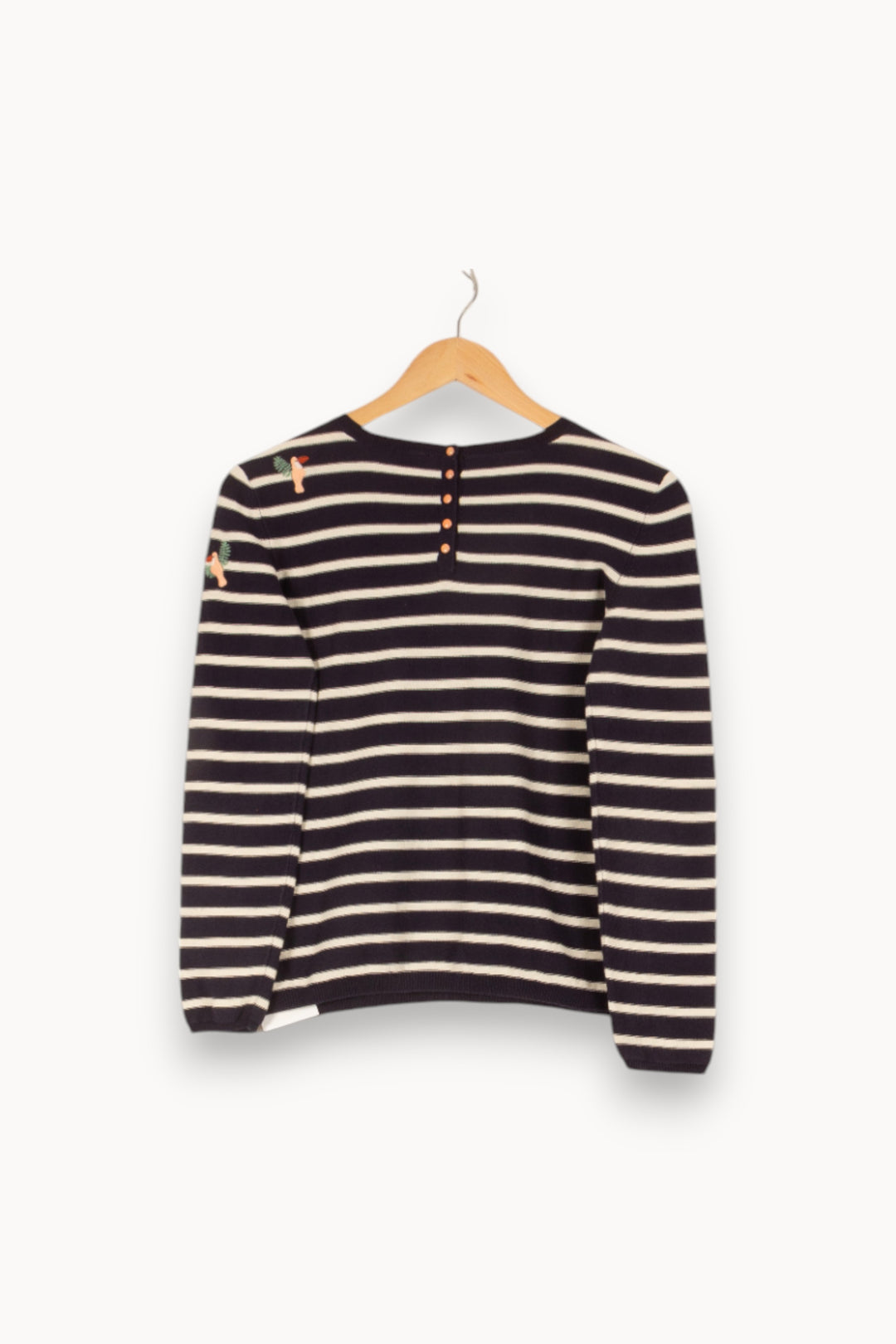 Pull bleu - Taille S/36 de la marque Des petits hauts | PARAD45595 - Vendu par Paradigme - Image 3
