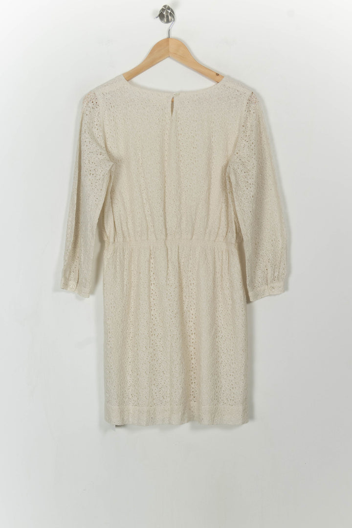 Robe midi blanche - Taille S/36 de la marque Soeur | PARAD45618 - Vendu par Paradigme - Image 4