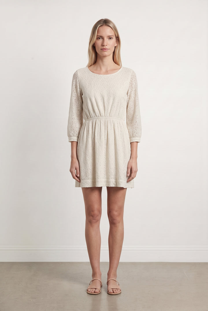 Robe midi blanche - Taille S/36 de la marque Soeur | PARAD45618 - Vendu par Paradigme - Image 1