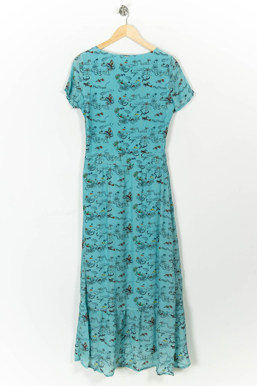 Robe longue bleue - Taille S/36 de la marque IKKS | PARAD45619 - Vendu par Paradigme - Image 4
